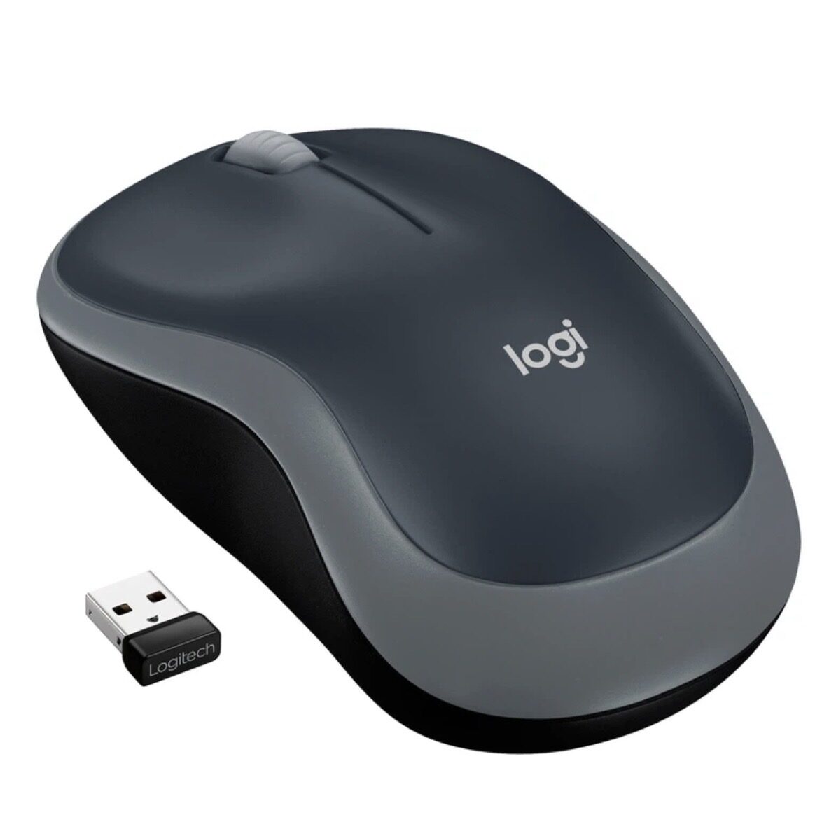 Миша Logitech M185 Gray