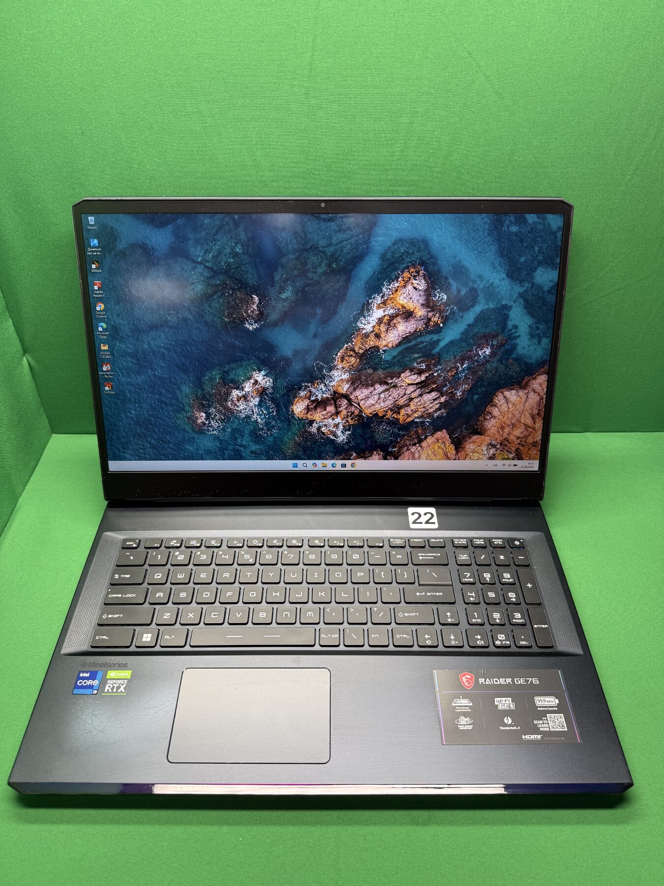 Ноутбук Msi Raider ge76