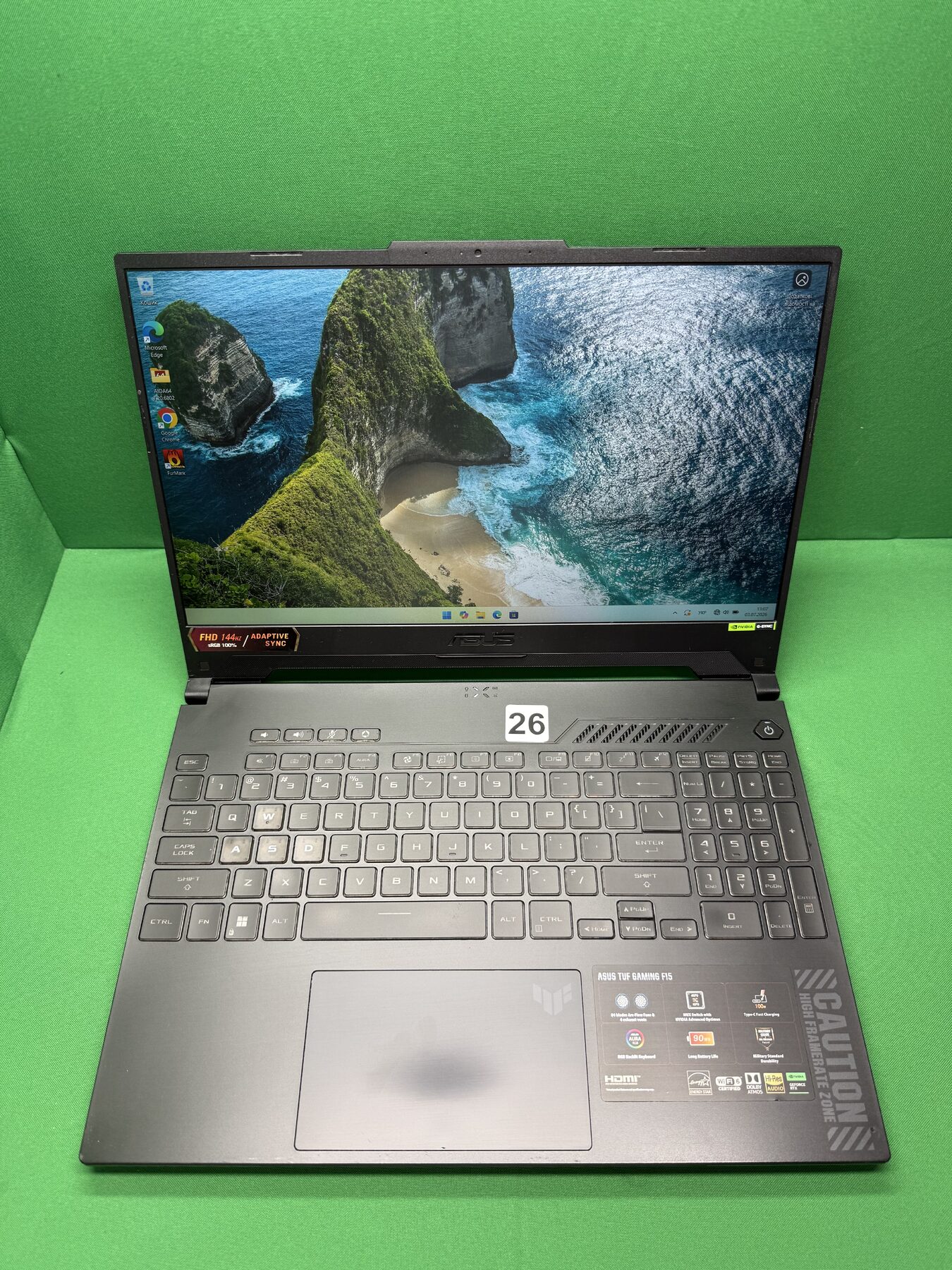 Ноутбук Asus Tuf Gaming F15